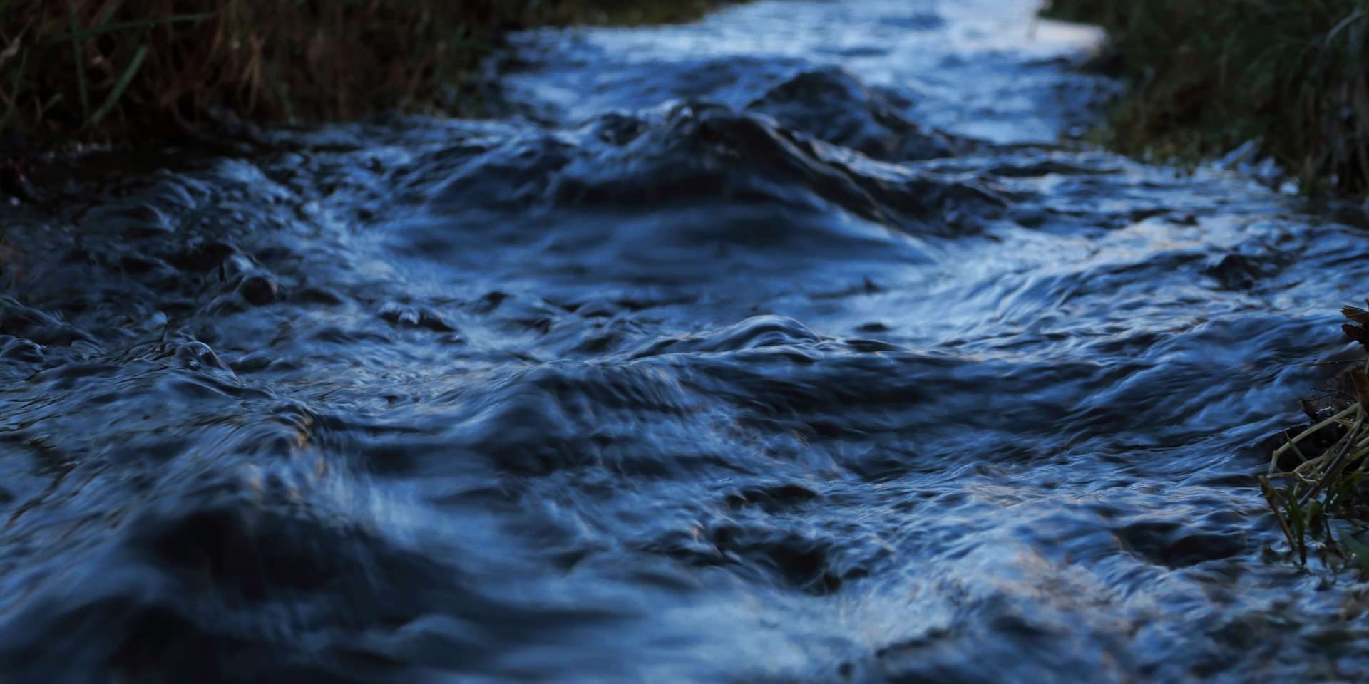 River flowing