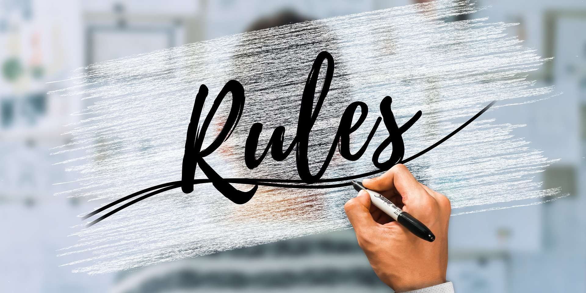 Rules in writing Rules in writing